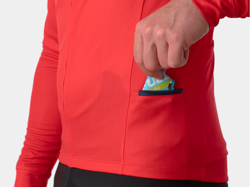 Bontrager Circuit Long Sleeve Jersey in Red/Teal Large-3